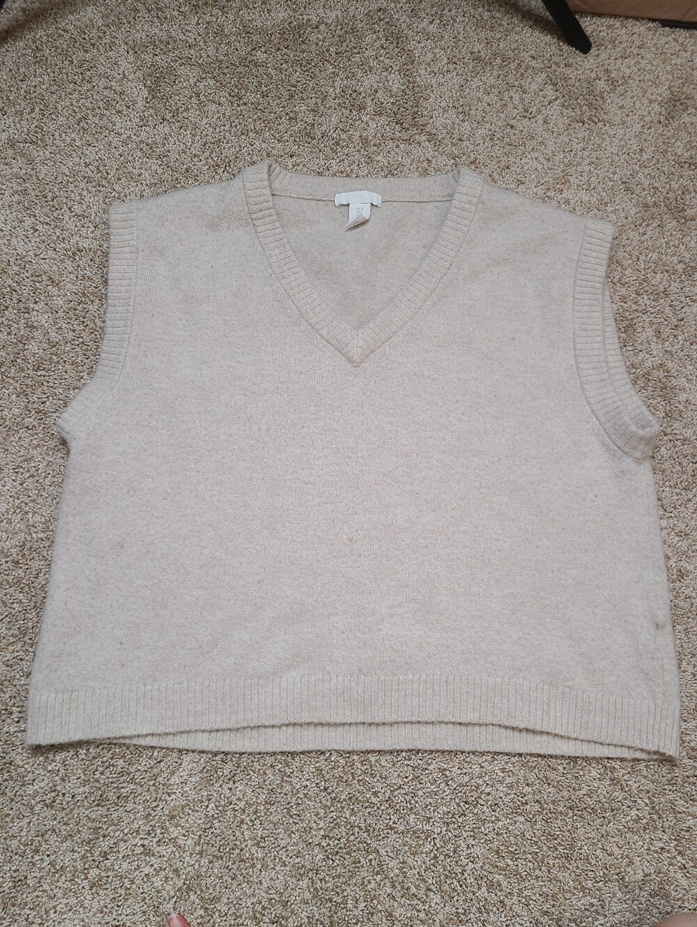 H&M Oversized Boxy Loose Sweater Vest